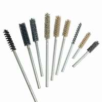 Medical equipment tube cleaning brush