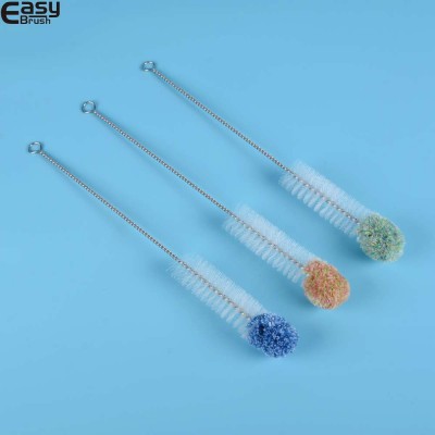 Easybrush Nylon Cheap Factory Price cup cleaning manufacturer bottle brush with plastic handle