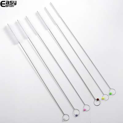 Disposable endoscopy control valve cleaning brush